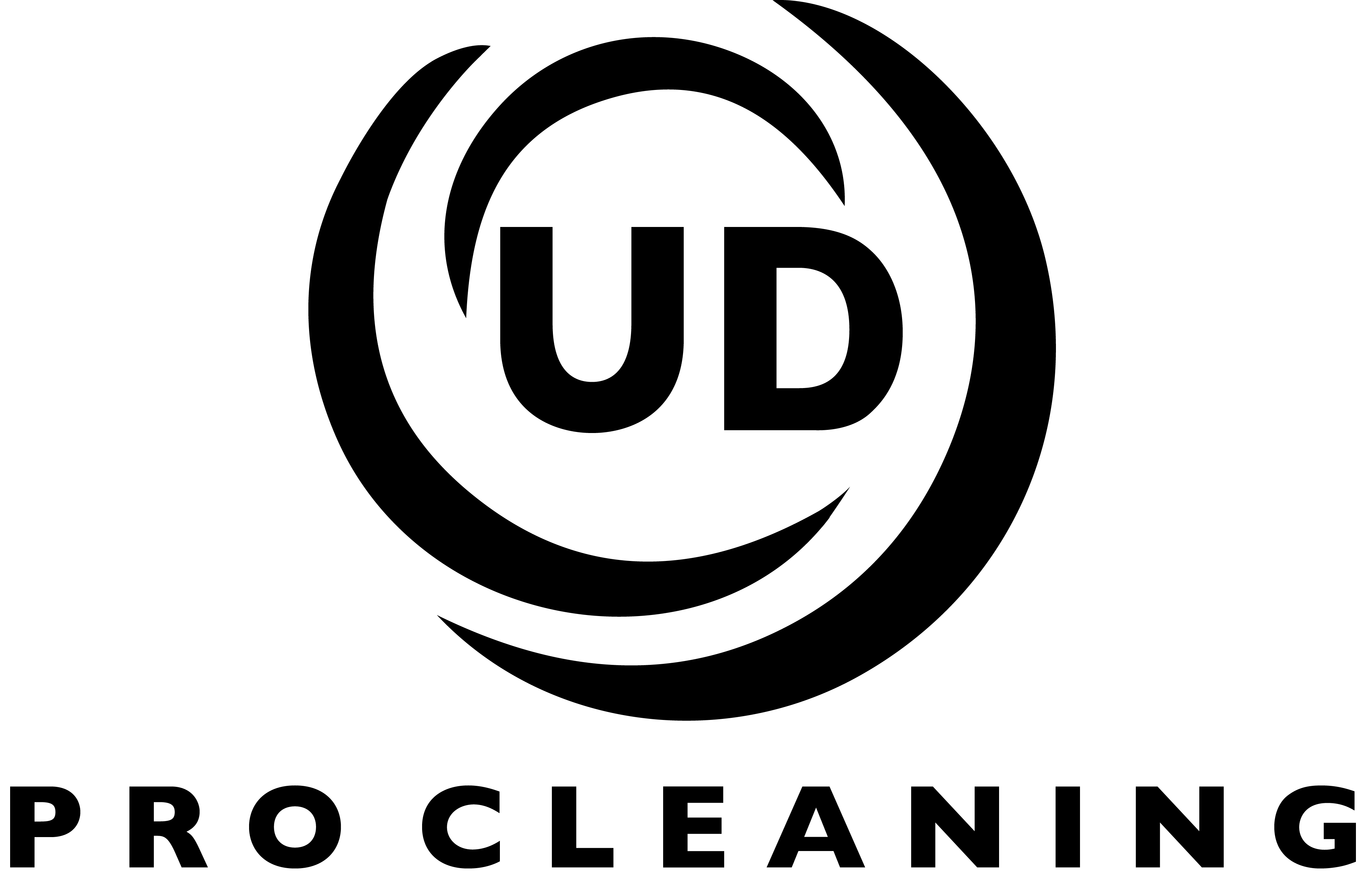 UD Pro Cleaning black logo